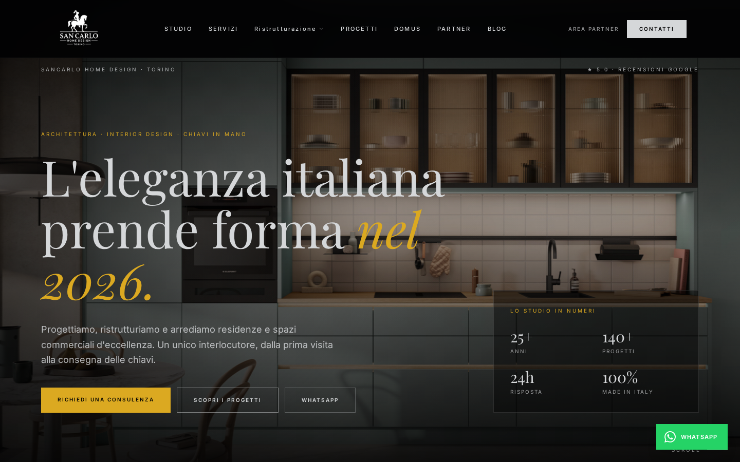 Page d’accueil de Sancarlo Home Design